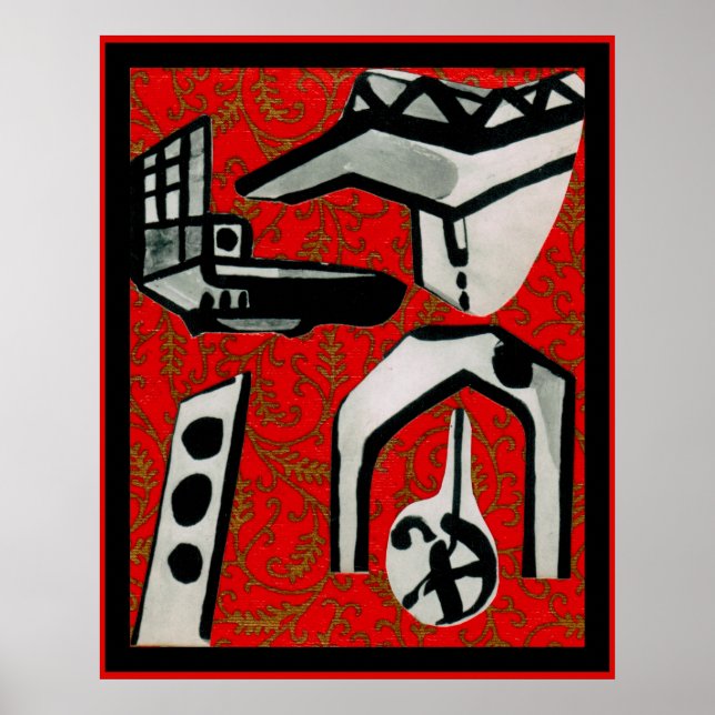 Tre av fyra poster (Framsidan)