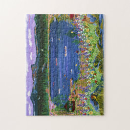 Tre bäck sjöpussel pussel