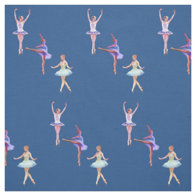 Tre Ballerinas Tyg (Provkarta)