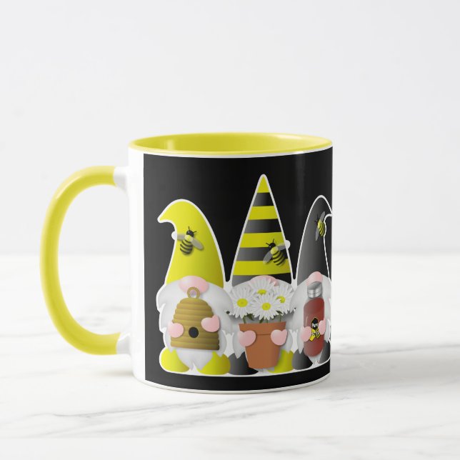 Tre Bee Gnomes Mugg (Vänster)