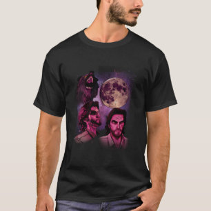 Tre Bigby Varg Måne T Shirt