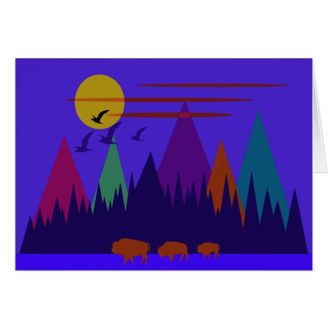 Tre Bison OBS Kort (Framsidan Horizontal)