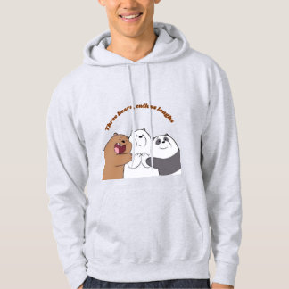 Tre Björnar Roligt – Sött Kläddesign Hoodie