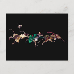 Tre blinda möss vykort