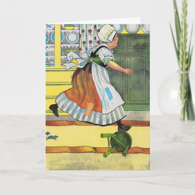 Tre Blinder Mice Mor Goose Nursery Rhyme Kort (Framsida)