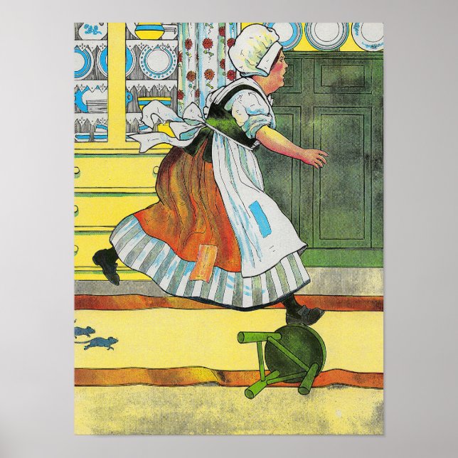 Tre Blinder Mice Mor Goose Nursery Rhyme Poster (Framsidan)