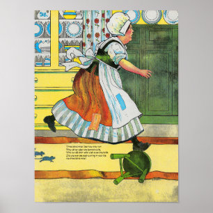 Tre Blinder Mice Mor Goose Nursery Rhyme Poster