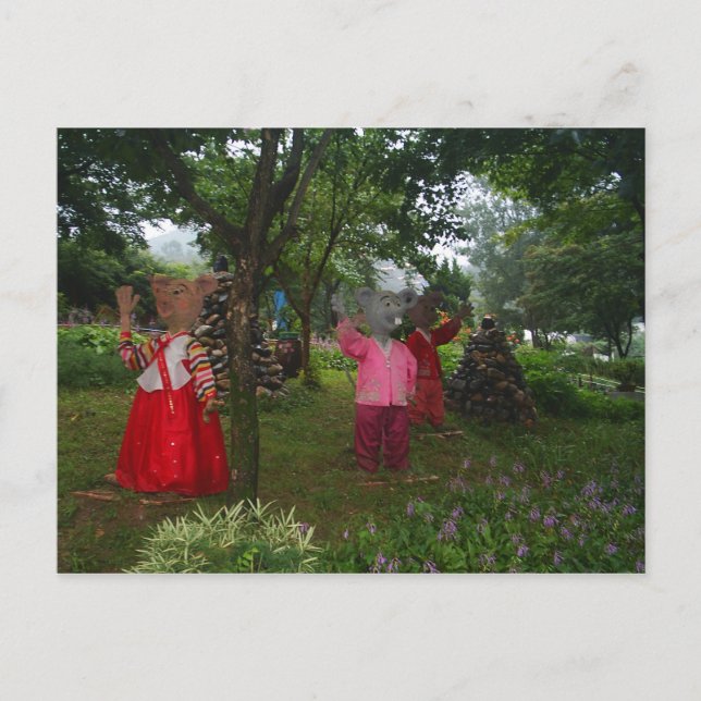 Tre Blinder möss Vykort (Framsida)