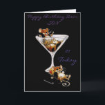 TRE BLINDERS DRUNK MICE SON 21/18 BIRTHDAY-KORT KORT<br><div class="desc">KAN ANPASSAS.</div>