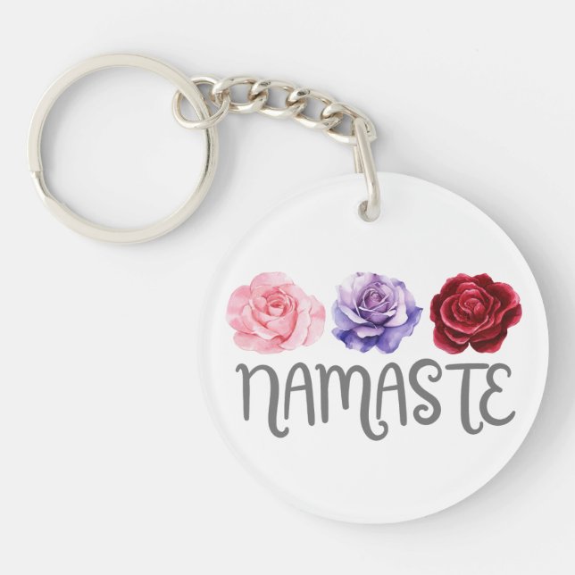 Tre blommor Namaste (Framsidan)