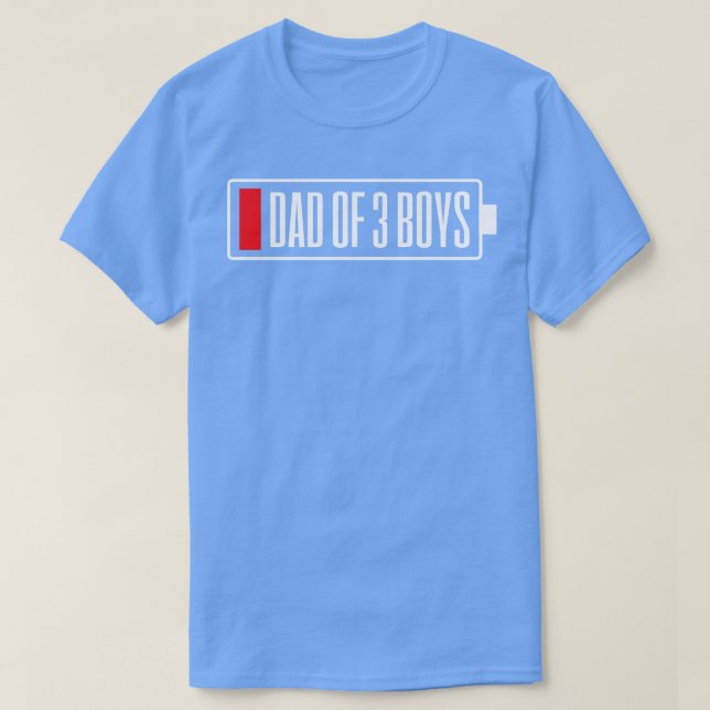 Tre bojar fars dag Pappa T Shirt (Design framsida)