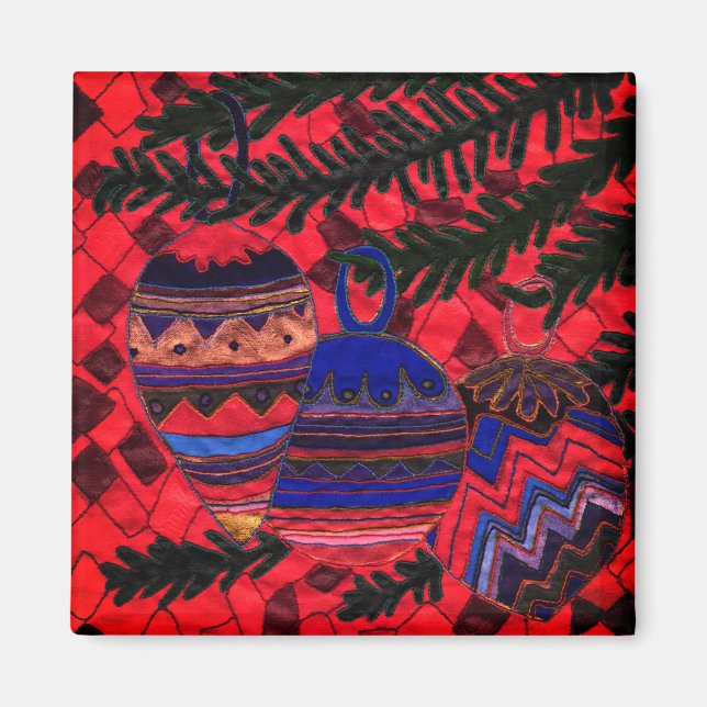 Tre bubblor magnet (Framsidan)