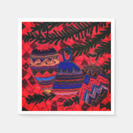 Tre bubblor pappersservett