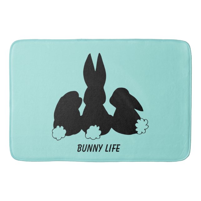 Tre Bunny Rabbits Bath Mat Badrumsmatta (Framsidan)