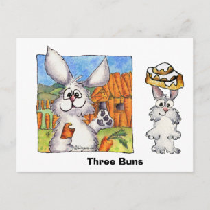 Tre Buns Vykort