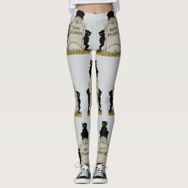 Tre busar God Halloween Leggings