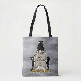 Tre busar God Halloween Tygkasse