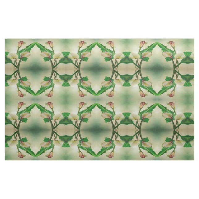 Tre Calla Lilies Stunning Botanical Acrylic Tyg (Fat Quarter)