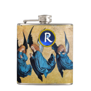 TRE CHRISTMAS ÄNGLAR I BLUE GEM MONOGRAM FICKPLUNTA