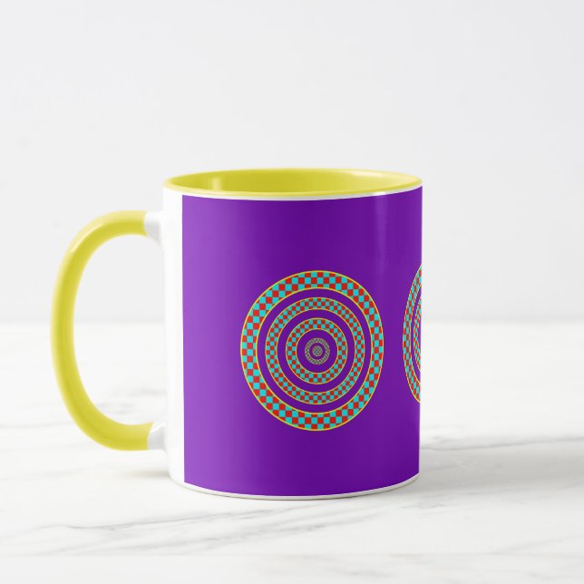 Tre cirklar mugg (Vänster)