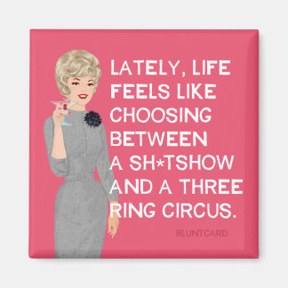 Tre cirkusar i ring magnet