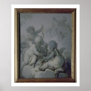 Tre Cupids, c.1775 Poster