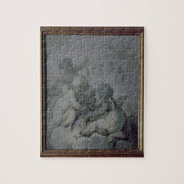 Tre Cupids, c.1775 Pussel (Vertikal)