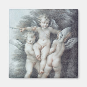 Tre Cupids Magnet