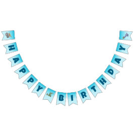 Tre Cute Dinosaurs Vimplar