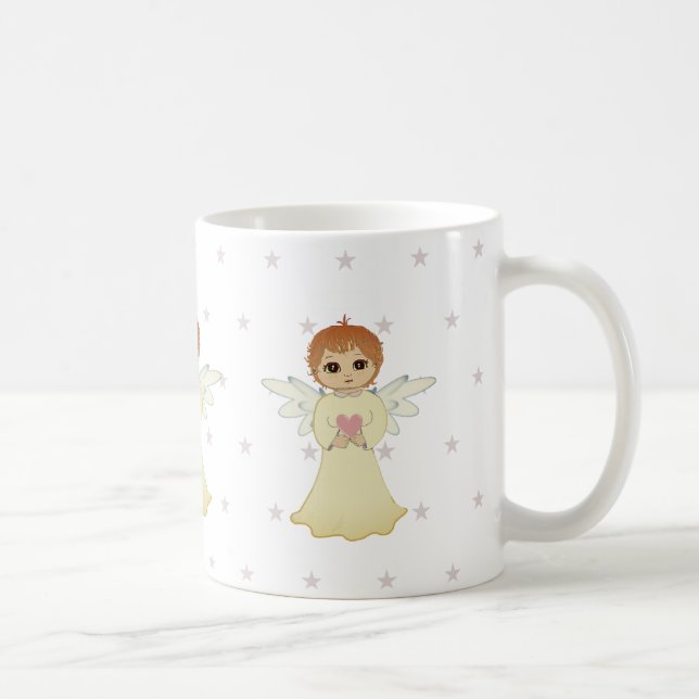 Tre Cute Little Änglar Kaffemugg (Höger)