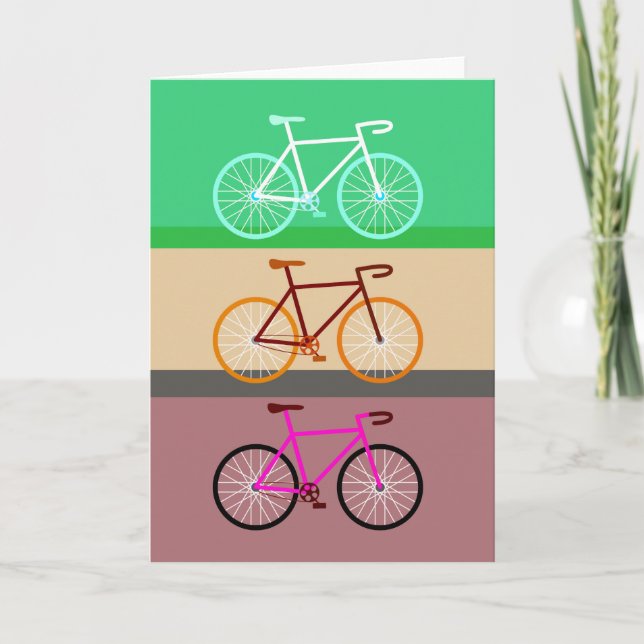 Tre cyklar kort (Framsida)