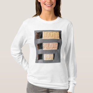 Tre cylindersälar med intryck, tröja