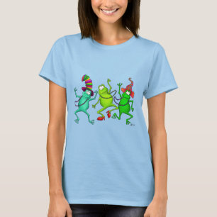 Tre Dancing Frogs T-shirt