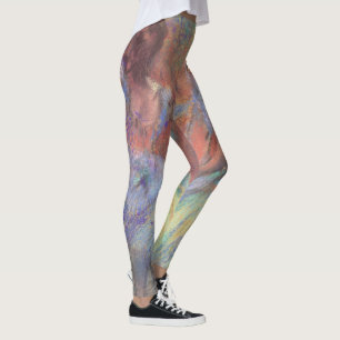 Tre dansare av Edgar Degas, Vintage balettkonst Leggings