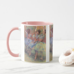 Tre dansare av Edgar Degas, Vintage balettkonst Mugg
