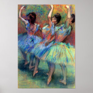 Tre dansare Degas by Poster