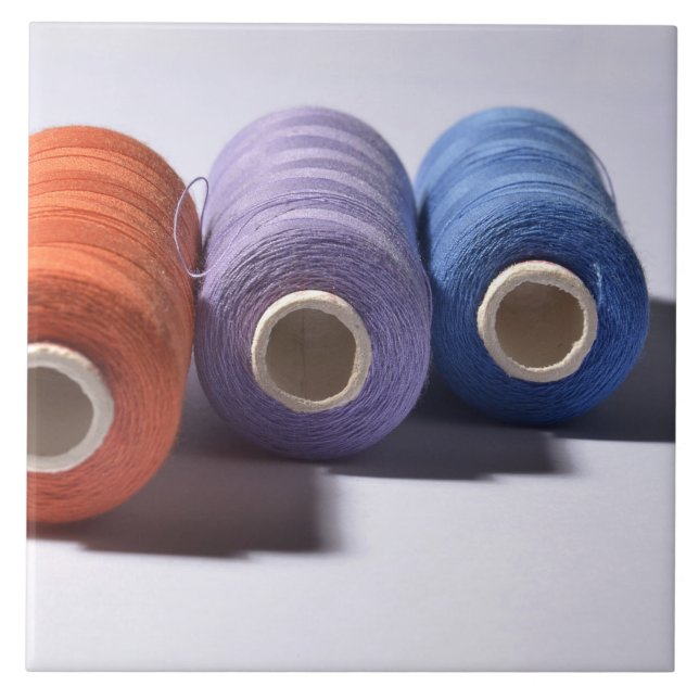 Tre deglar av keramiskt plattor kakelplatta (Framsidan)