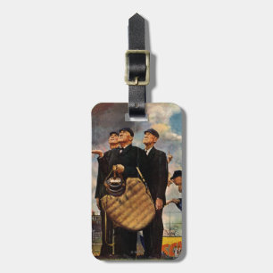Tre domare bagagebricka