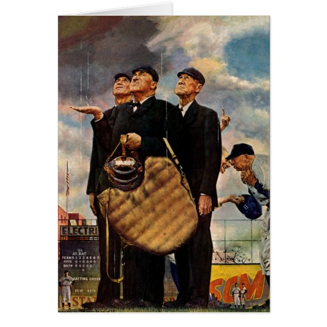 Tre domare hälsningskort (Framsidan)