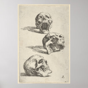 Tre Döskallar Poster