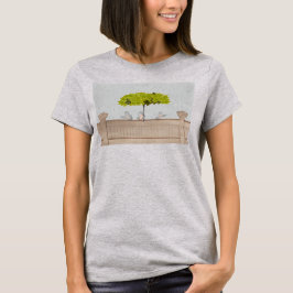 Tre fåglar i regnet t shirt