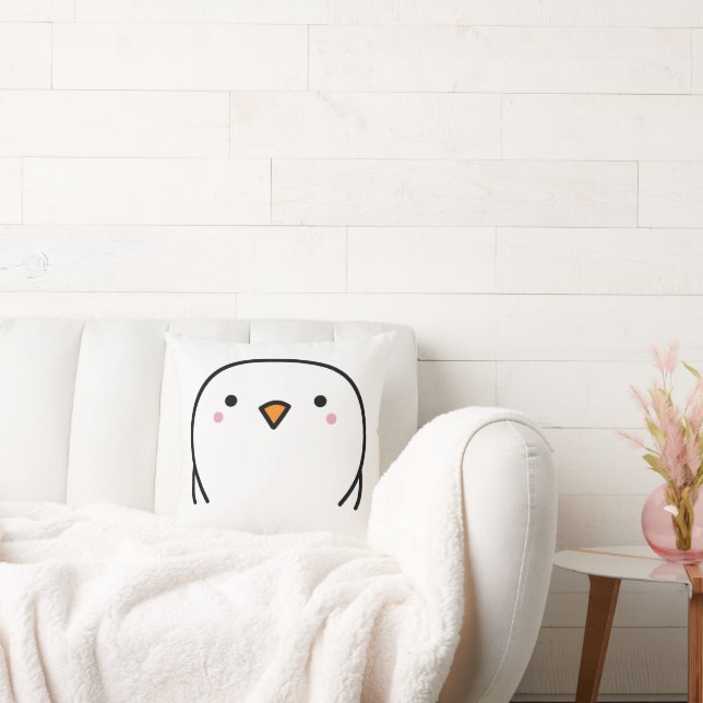 Tre fåglar på tråd kudde (Soffa)