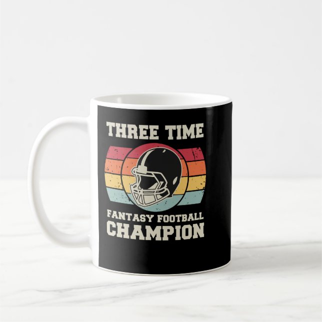 Tre Fantasy Football Champion Kaffemugg (Vänster)
