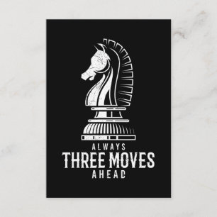 Tre filmer framför mig Chess Matt Game Chess Biet Tilläggskort