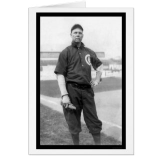 Tre Finger Brown Unge Baseball 1910 Hälsningskort