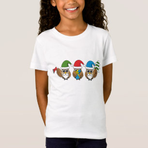 Tre finstilt jultomte Uggla T Shirt