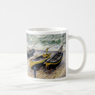 Tre fiskebåtar kaffemugg