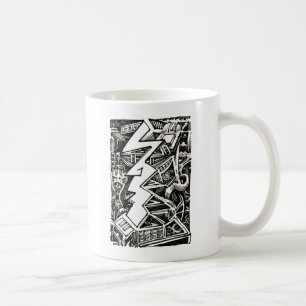 Tre fjärdedelar kaffemugg