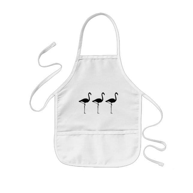 Tre Flamingos Barnförkläde (Framsidan)