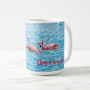 Tre flamingos på Laguna Amarga Kaffemugg